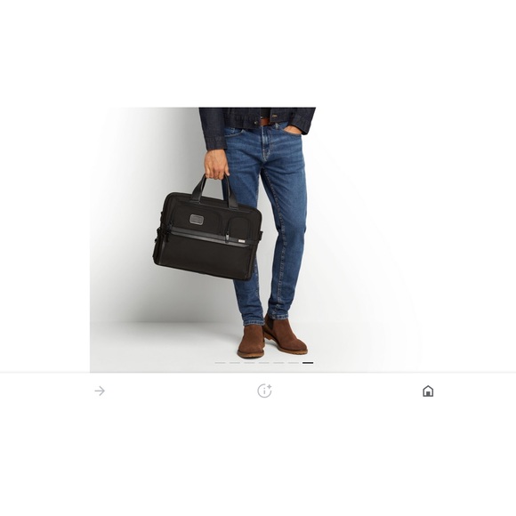 Tumi alpha3 expandable laptop organizer brief - Picture 1 of 17